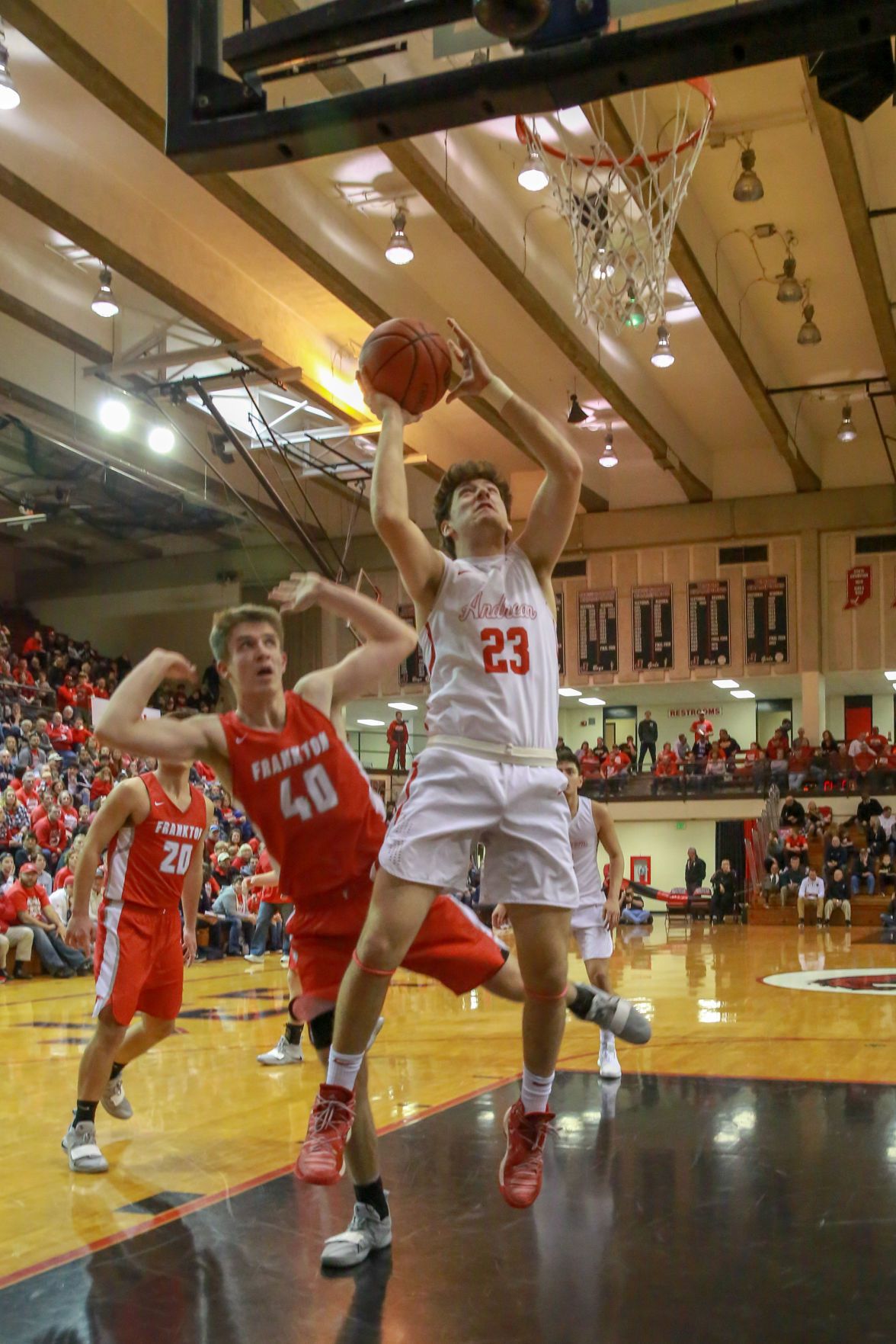 Class 2A boys basketball semistate: Andrean vs Frankton